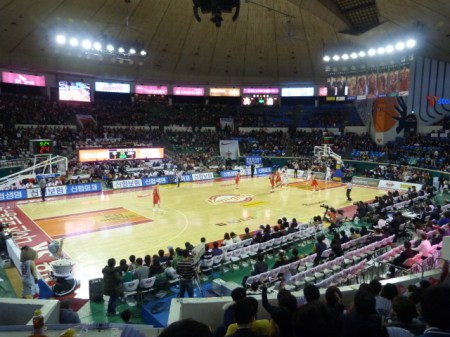 I got a seat in the corner, second tier.