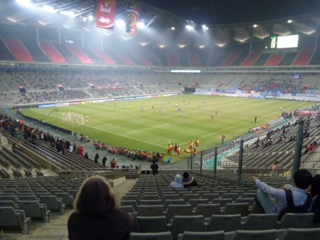 The view from the north-west corner.