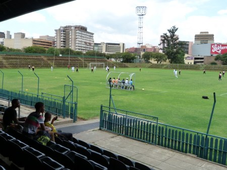 The view from the main stand.