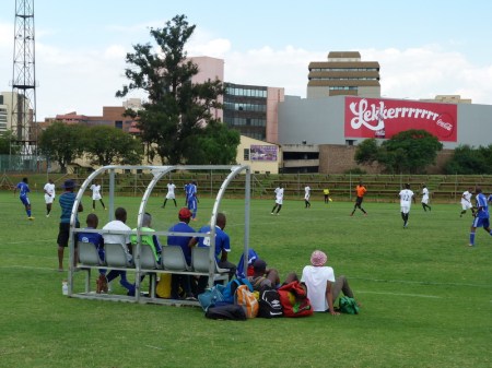 The view from the main stand.
