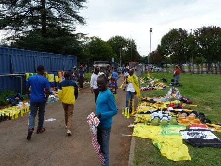 It was better tat than at the Union Building.