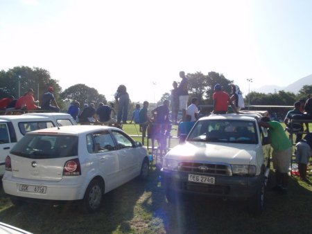 Park where you like.