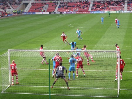 Barnsley on the attack.