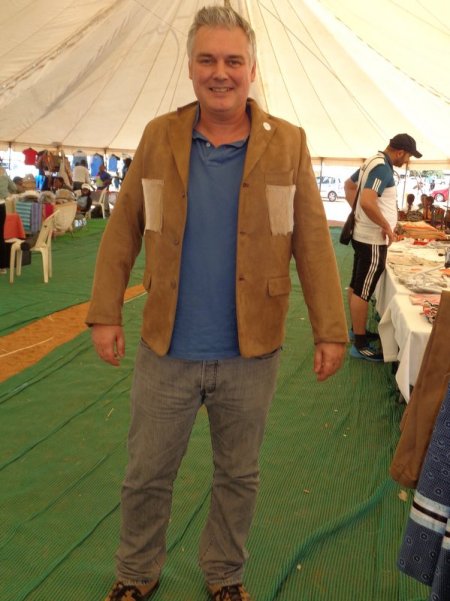 If only it had been made entirely of zebra hide, I'd never have taken it off again.