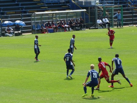 Meanwhile, there was a match going on.