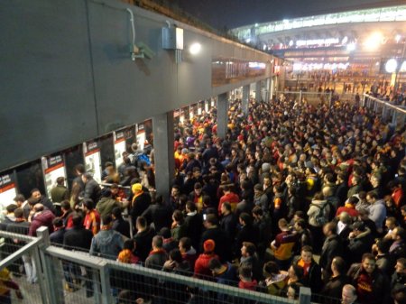 One hour before kick-off.