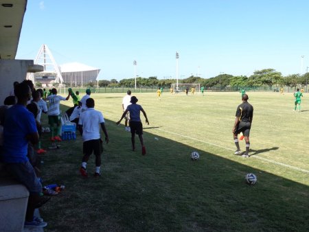 View from down the side.