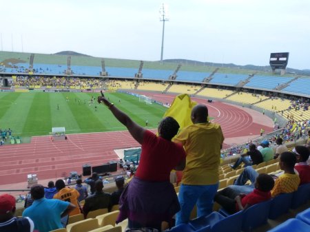View from the main stand