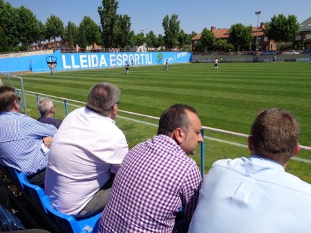 The view from the benches.